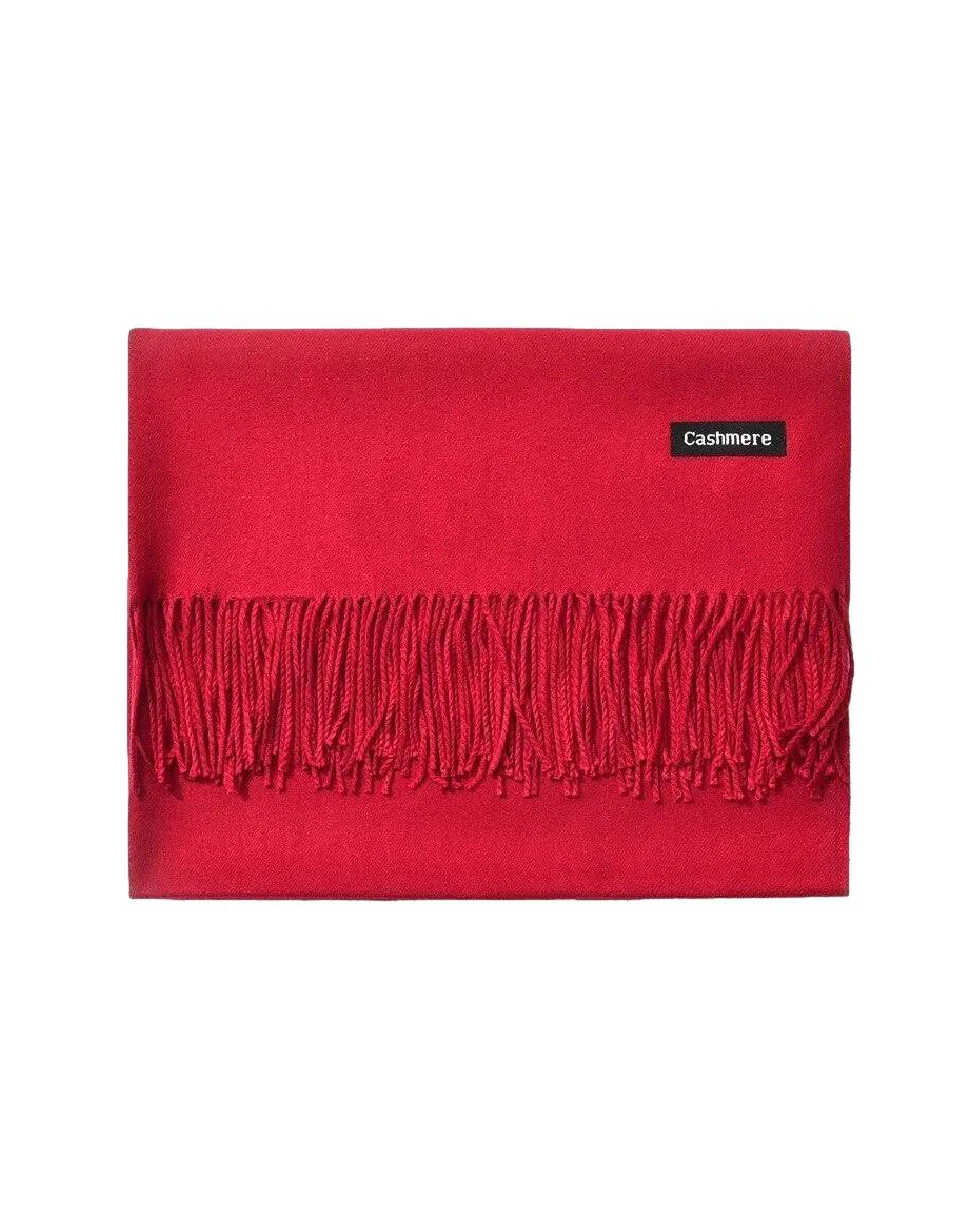 Basic Solid Pashmina Scarf - Image 14