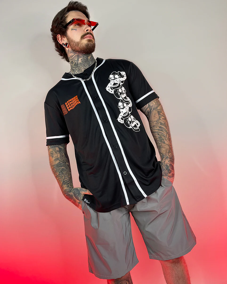 Catch Me At The Rails Headbanger Black Jersey - Image 6