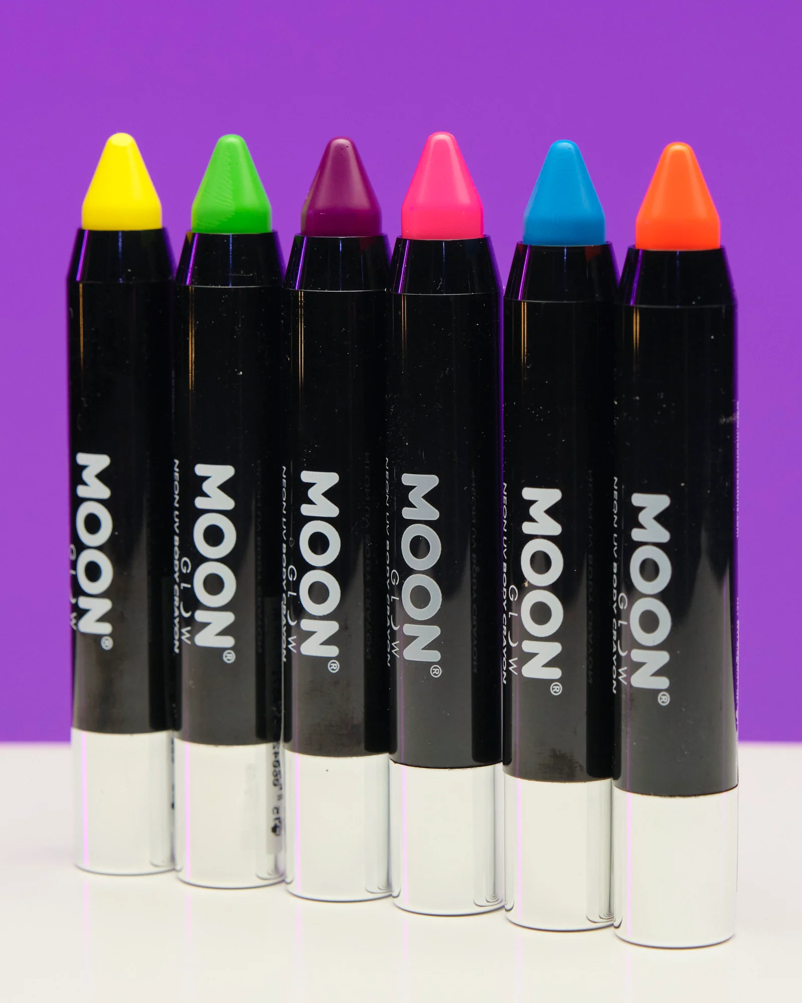 (Package Of 6) Moon Radio Active Body Crayons - Image 3