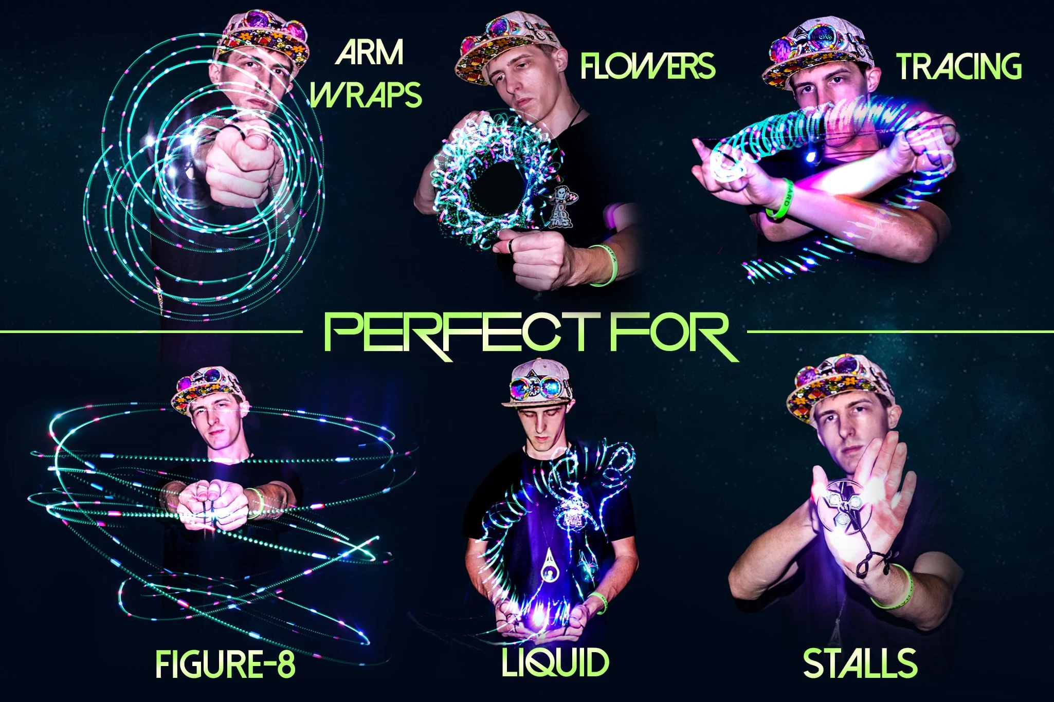 GloFX 3-LED Ion Orbit - Image 7