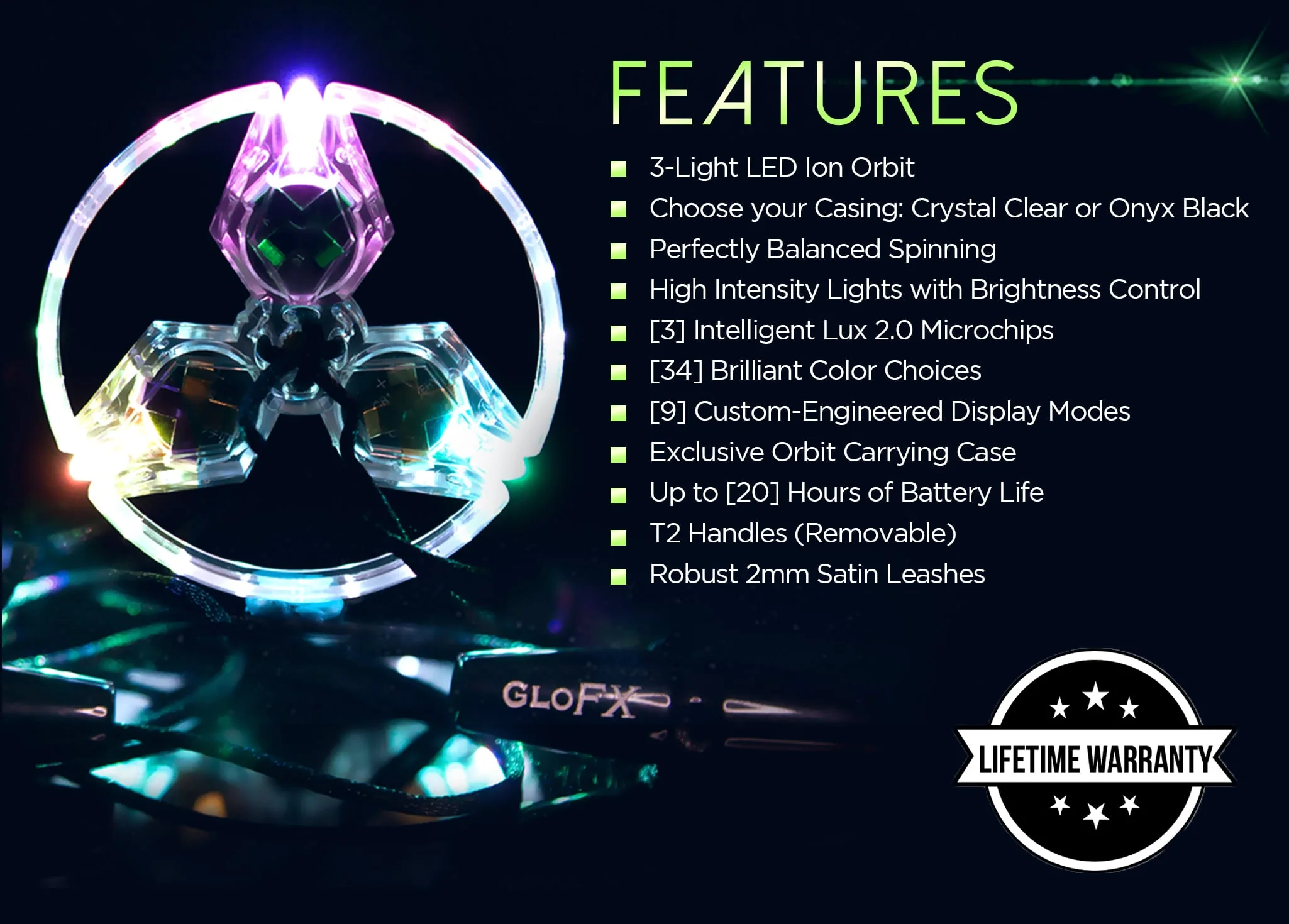 GloFX 3-LED Ion Orbit - Image 8