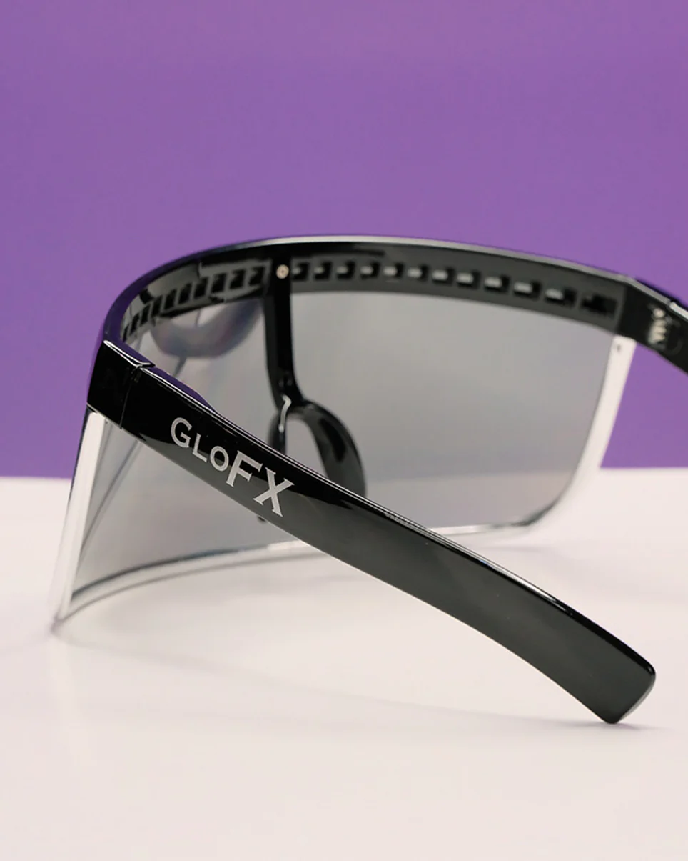 GloFX Galactic Invader Diffraction Visor - Rainbow Gradient - Image 3