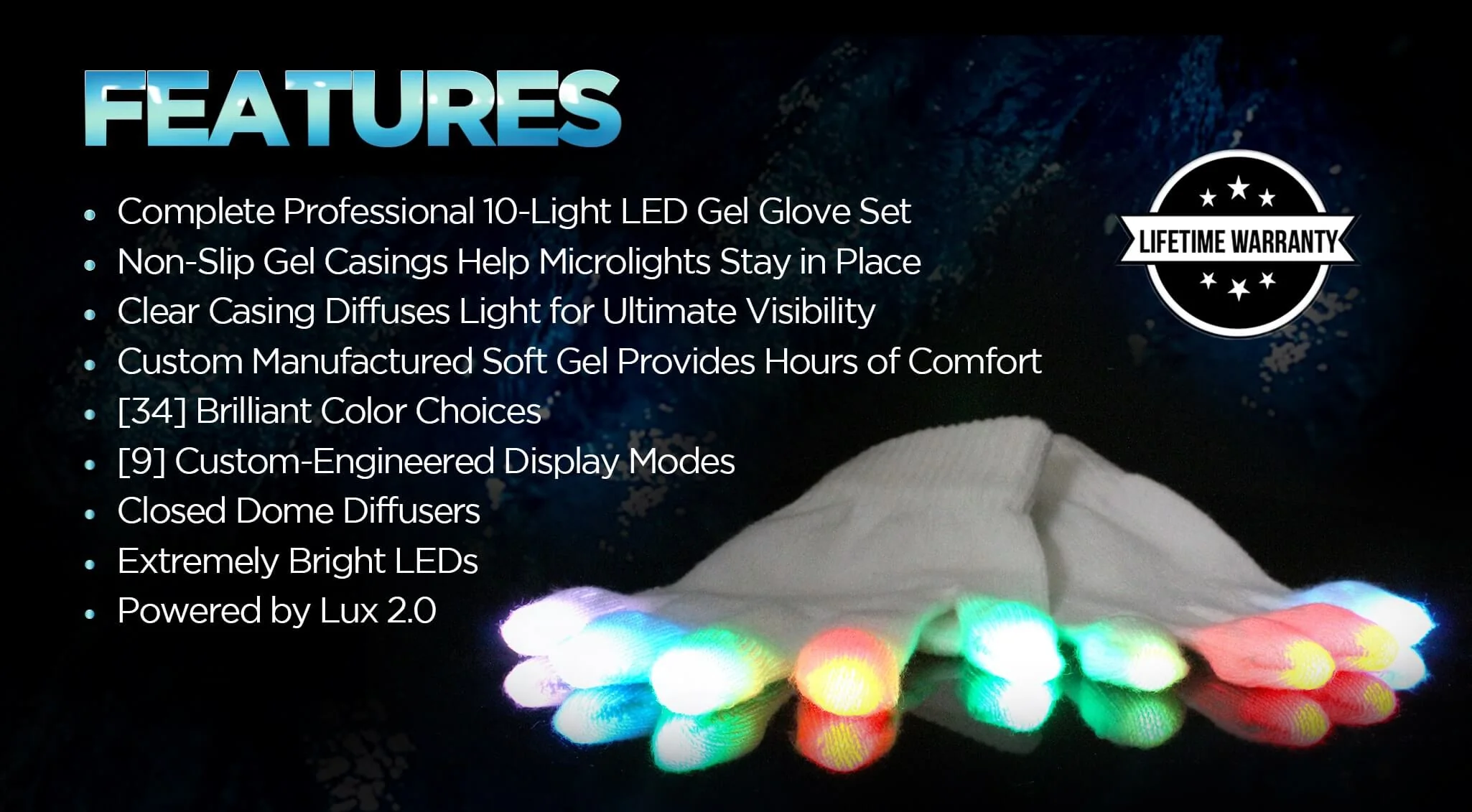 GloFX Lux Gel Glove Set - Image 16