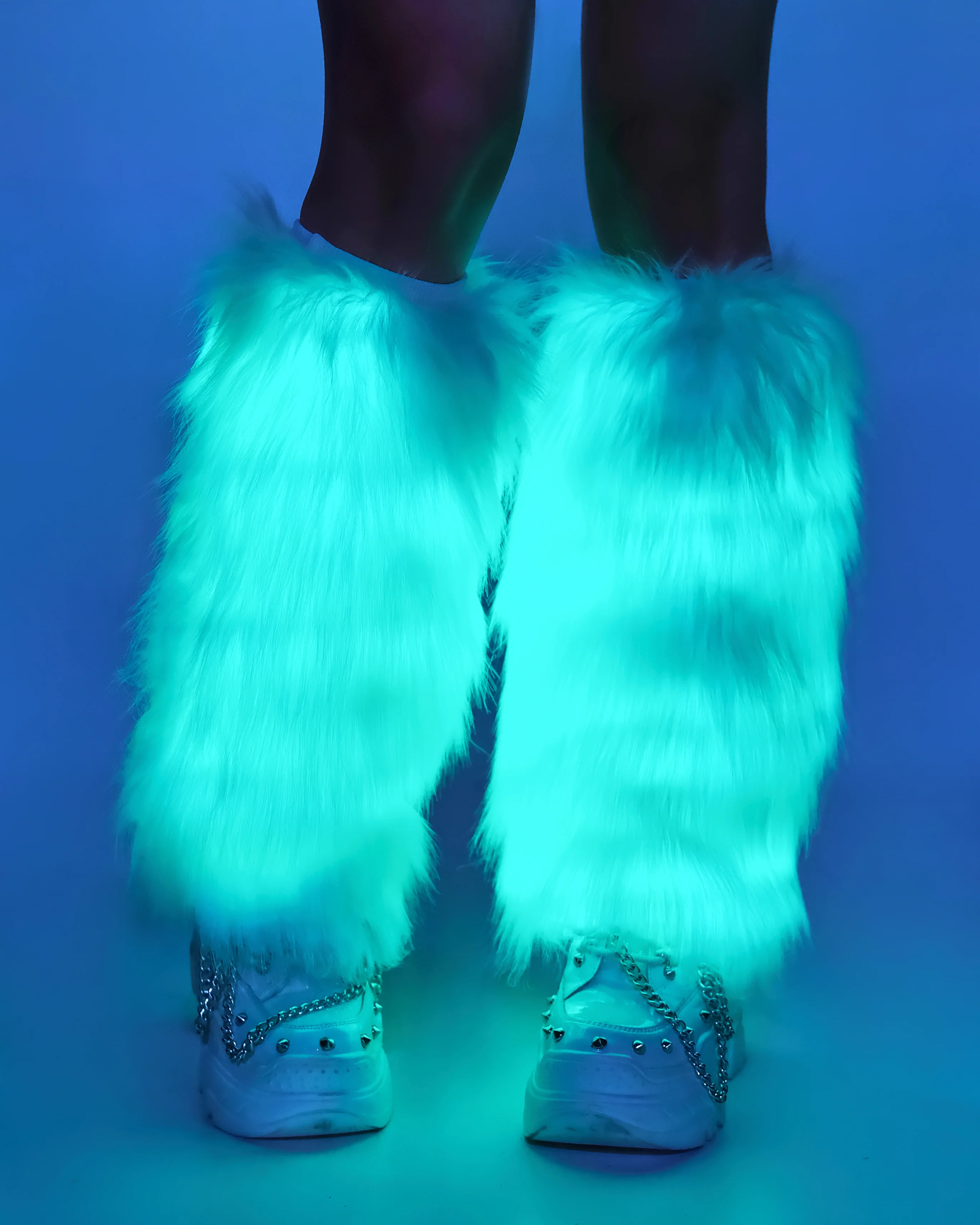 Light Up White Fluffies - Image 14