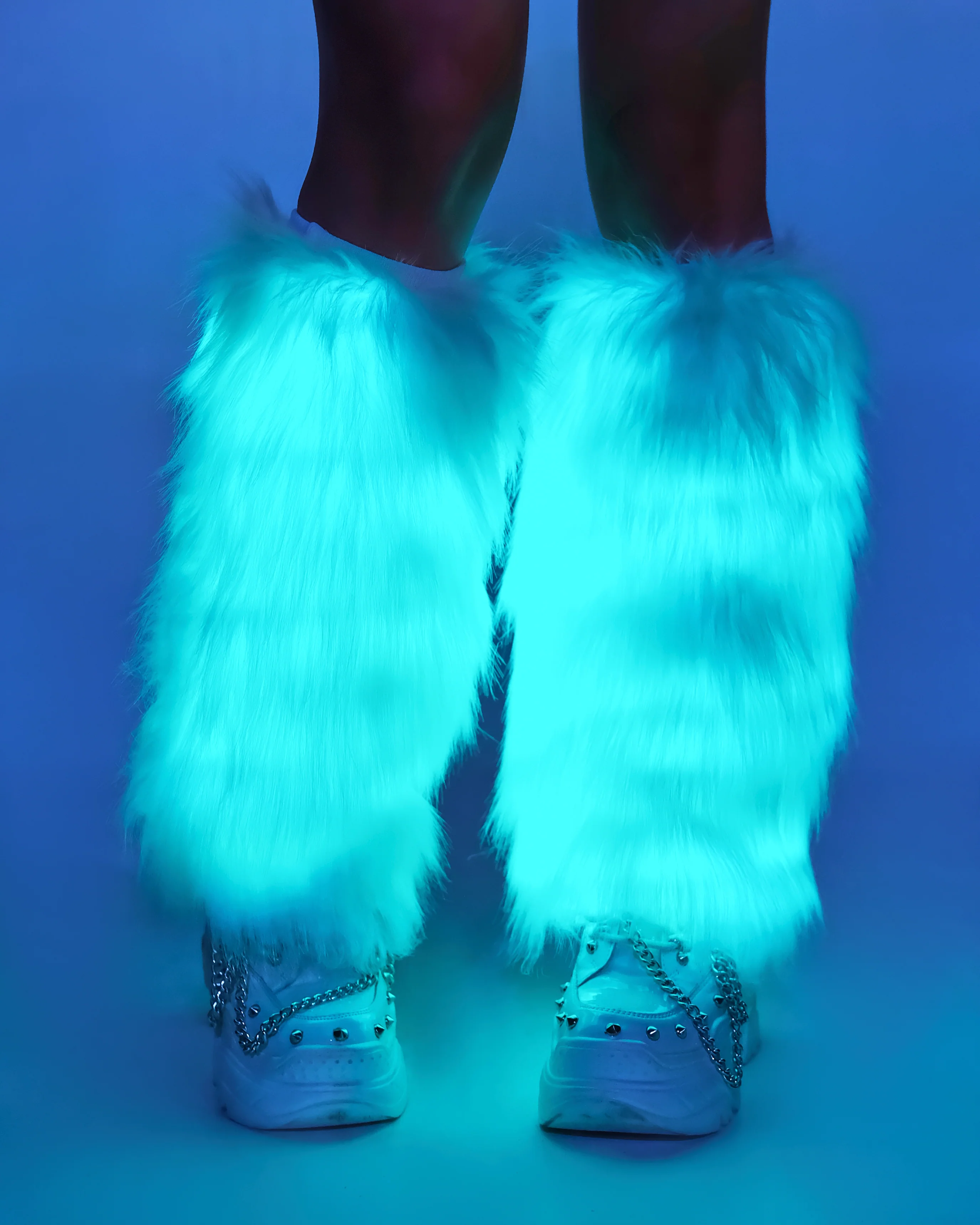 Light Up White Fluffies - Image 15