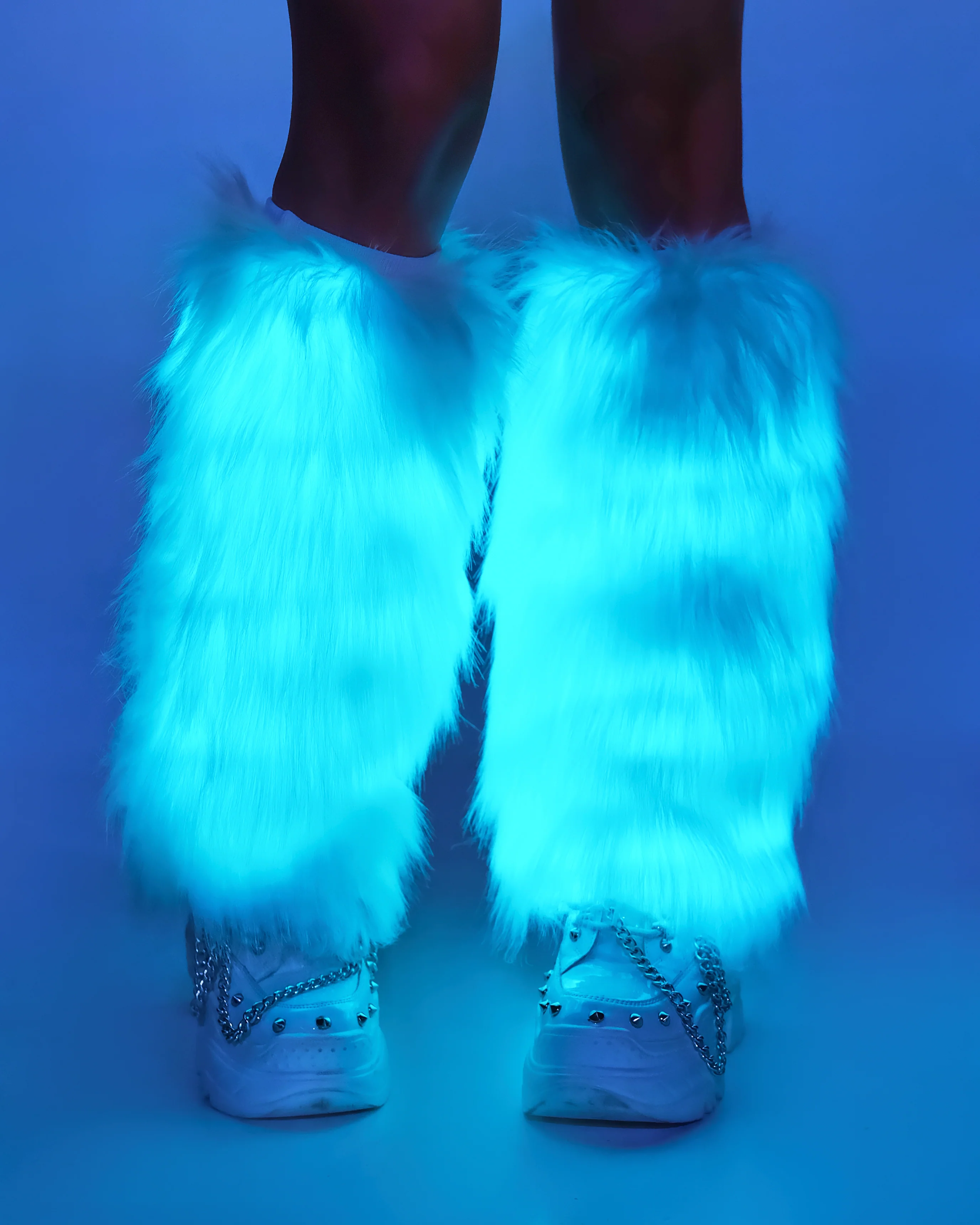 Light Up White Fluffies - Image 16