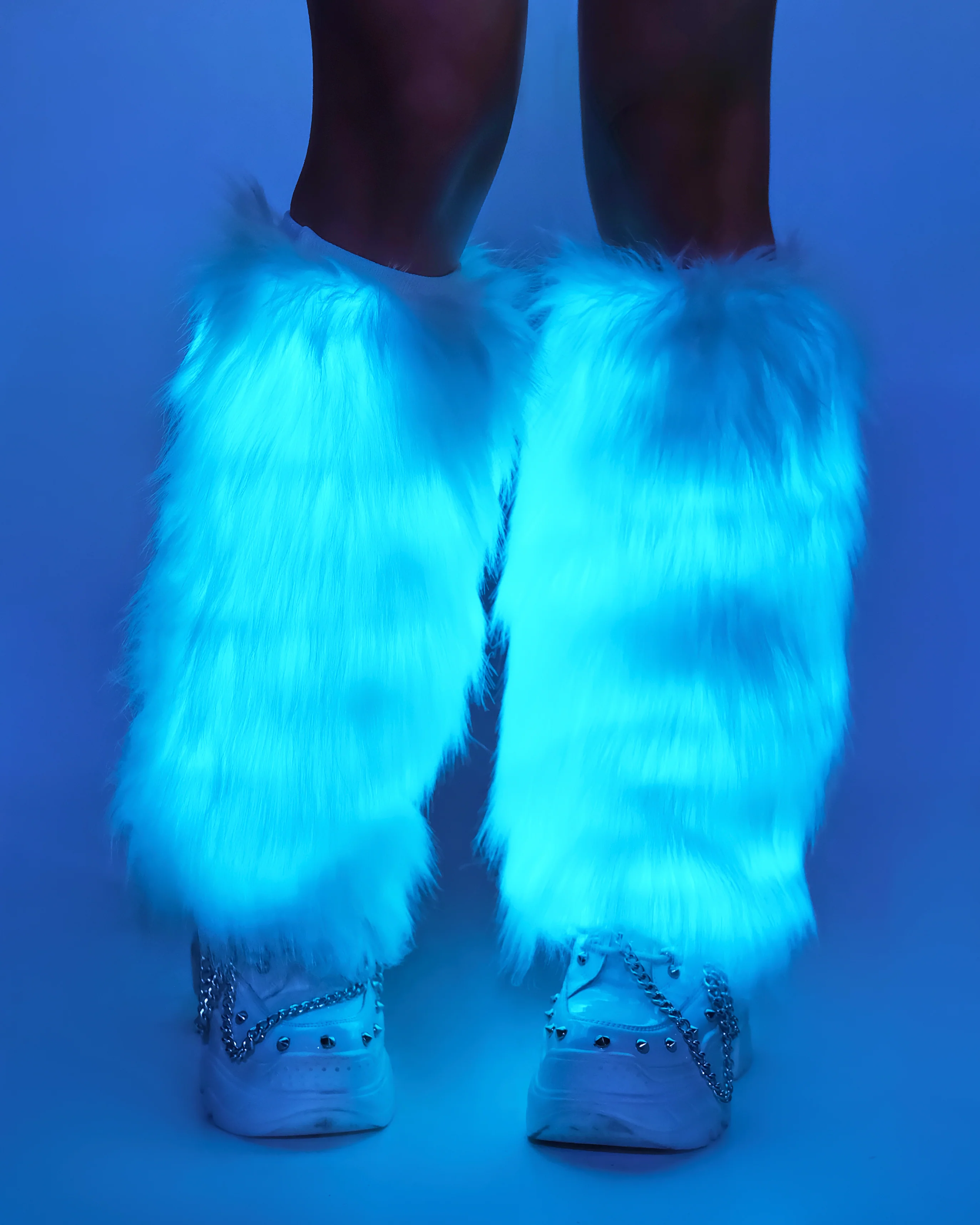 Light Up White Fluffies - Image 17