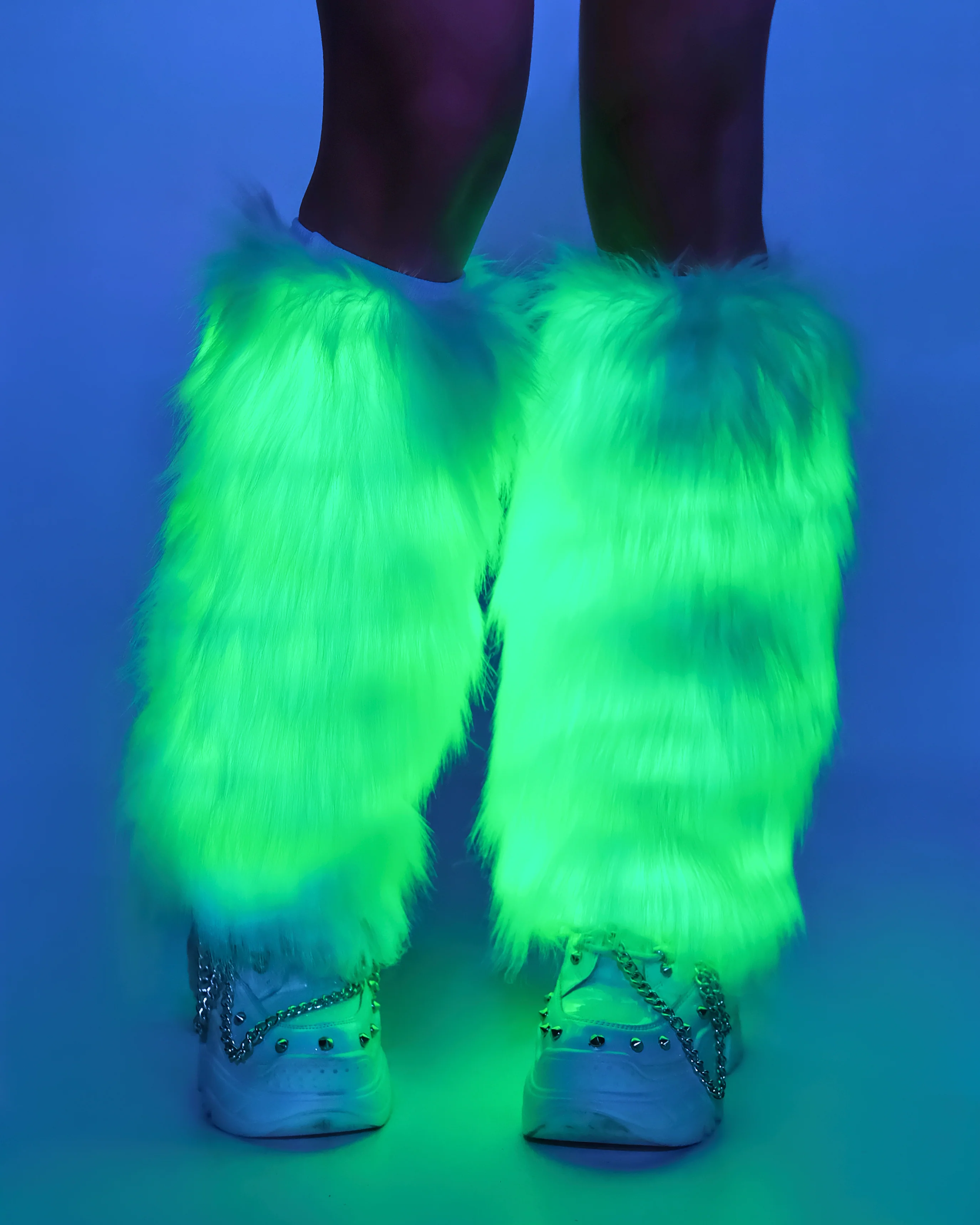 Light Up White Fluffies - Image 3