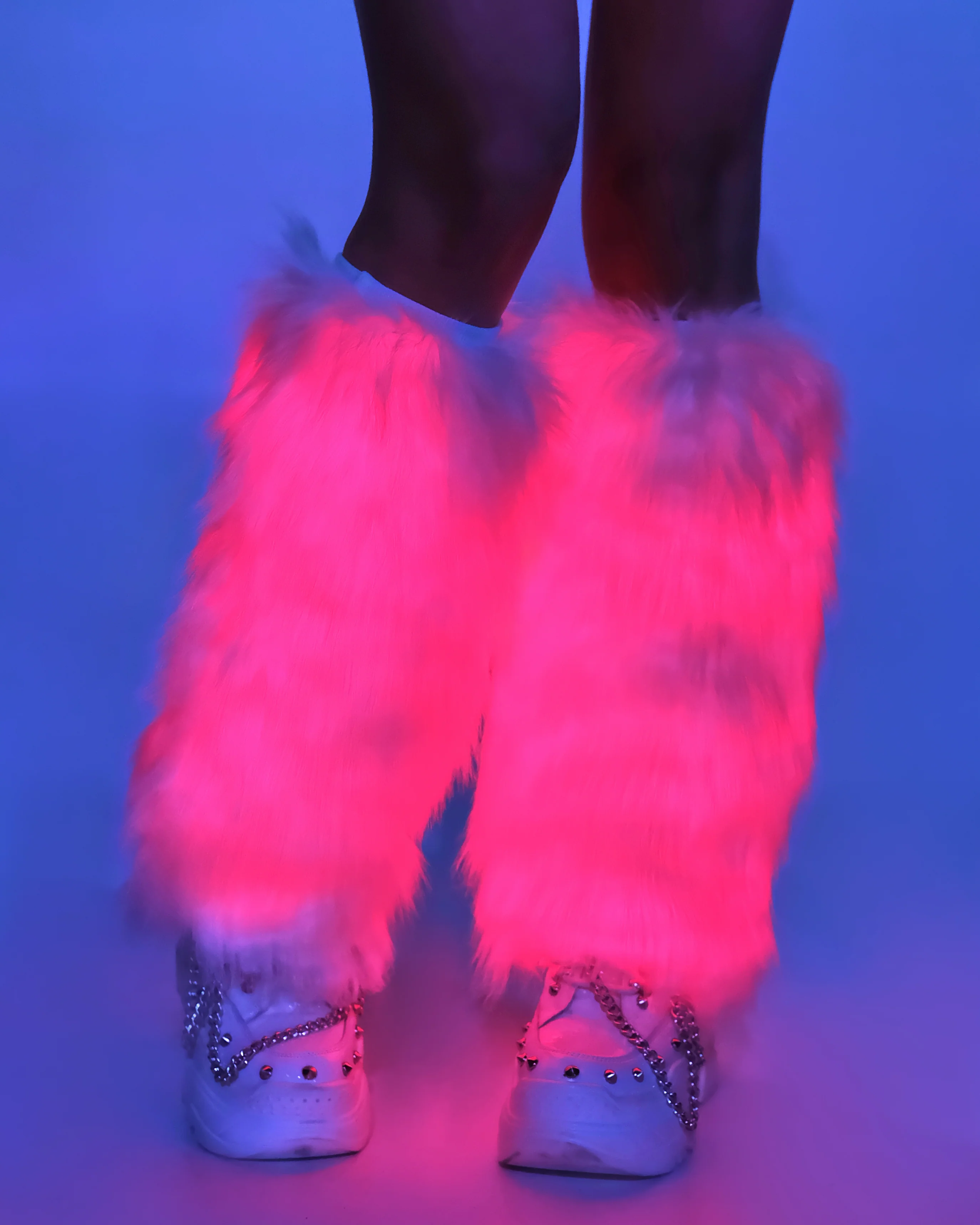 Light Up White Fluffies - Image 5