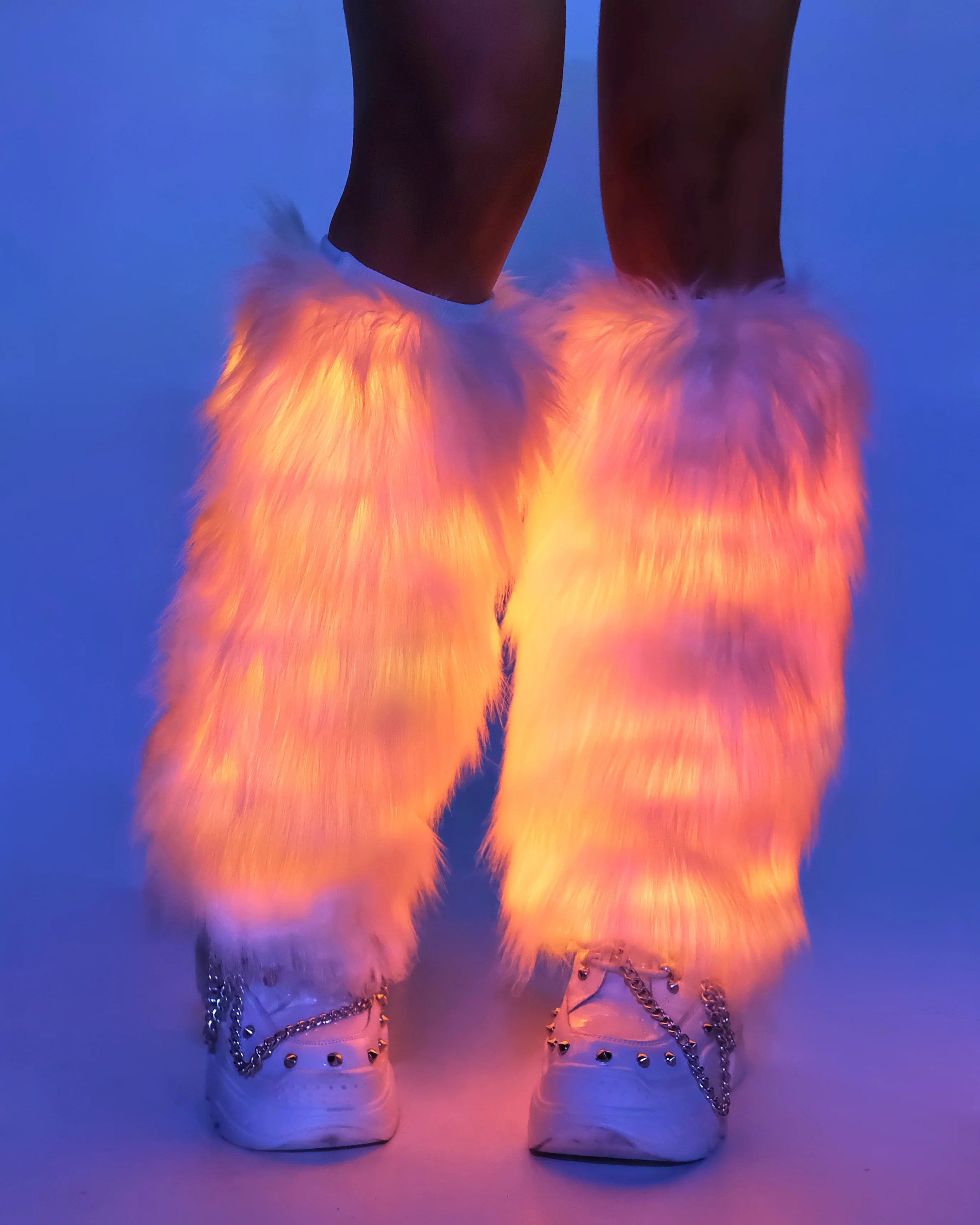 Light Up White Fluffies - Image 8