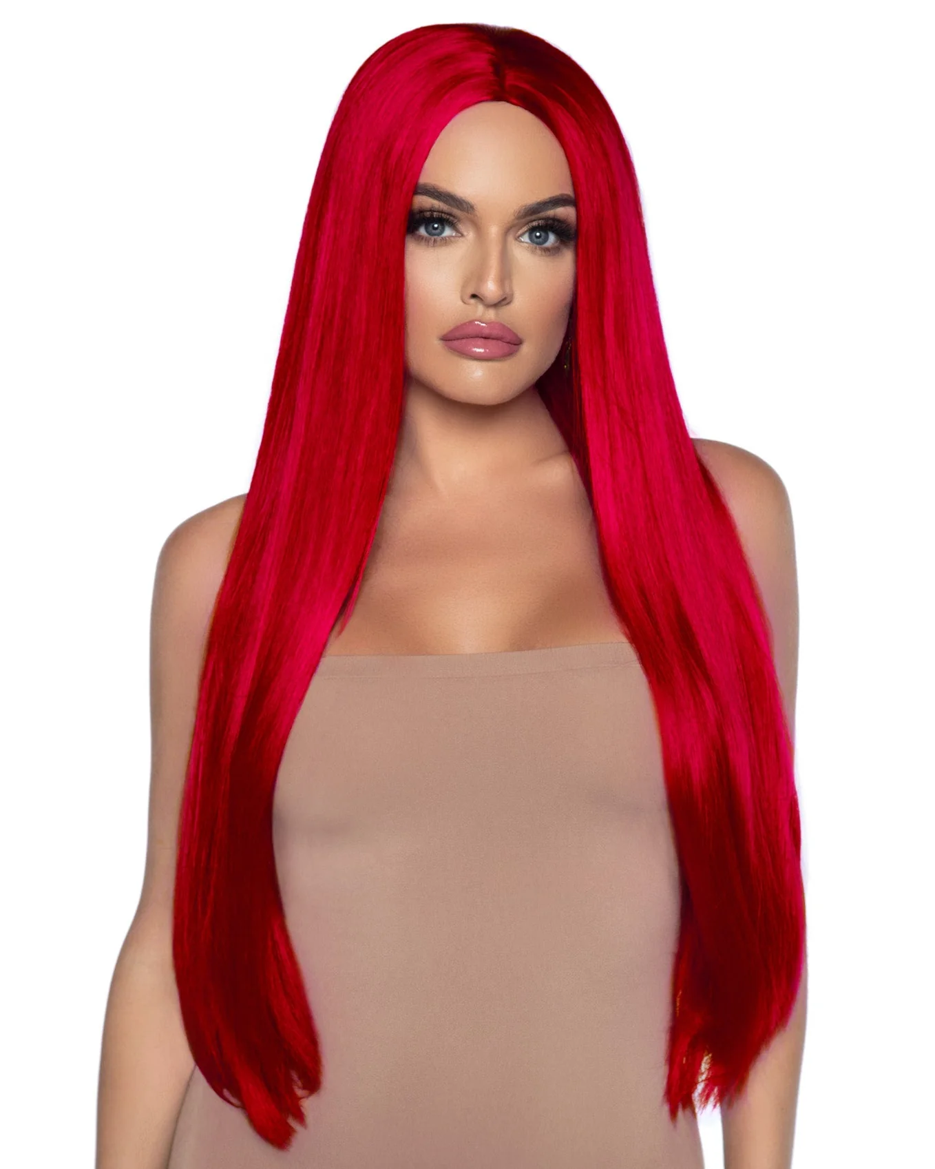 33" Long Straight Women's Wig - Image 8