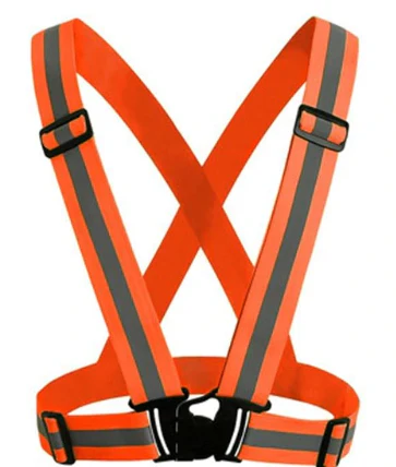 Danger Zone Neon Reflective Buckle Vest - Image 12
