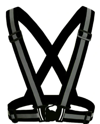 Danger Zone Neon Reflective Buckle Vest - Image 8