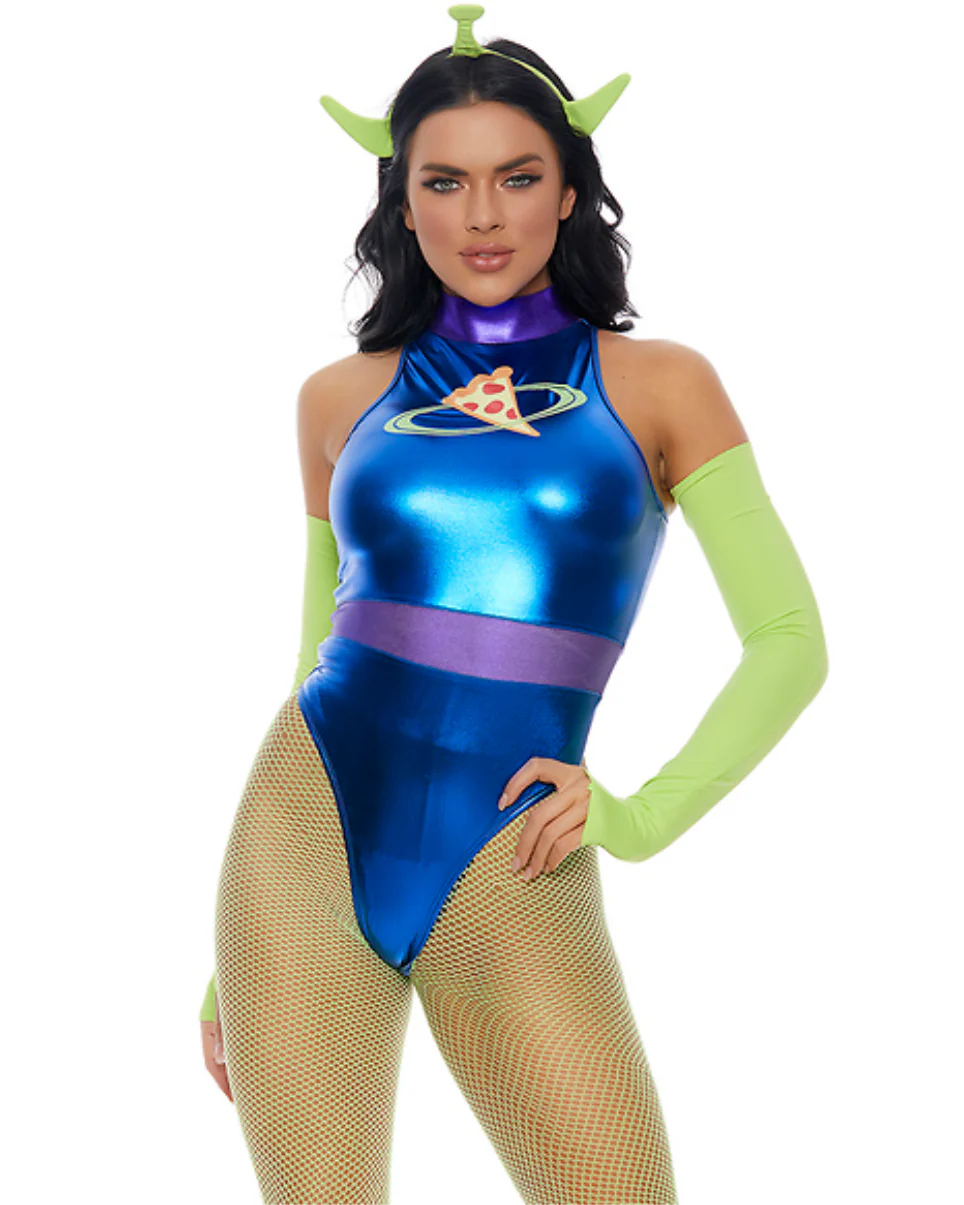 4pc Planet Of Pizza Character Costume - Image 6