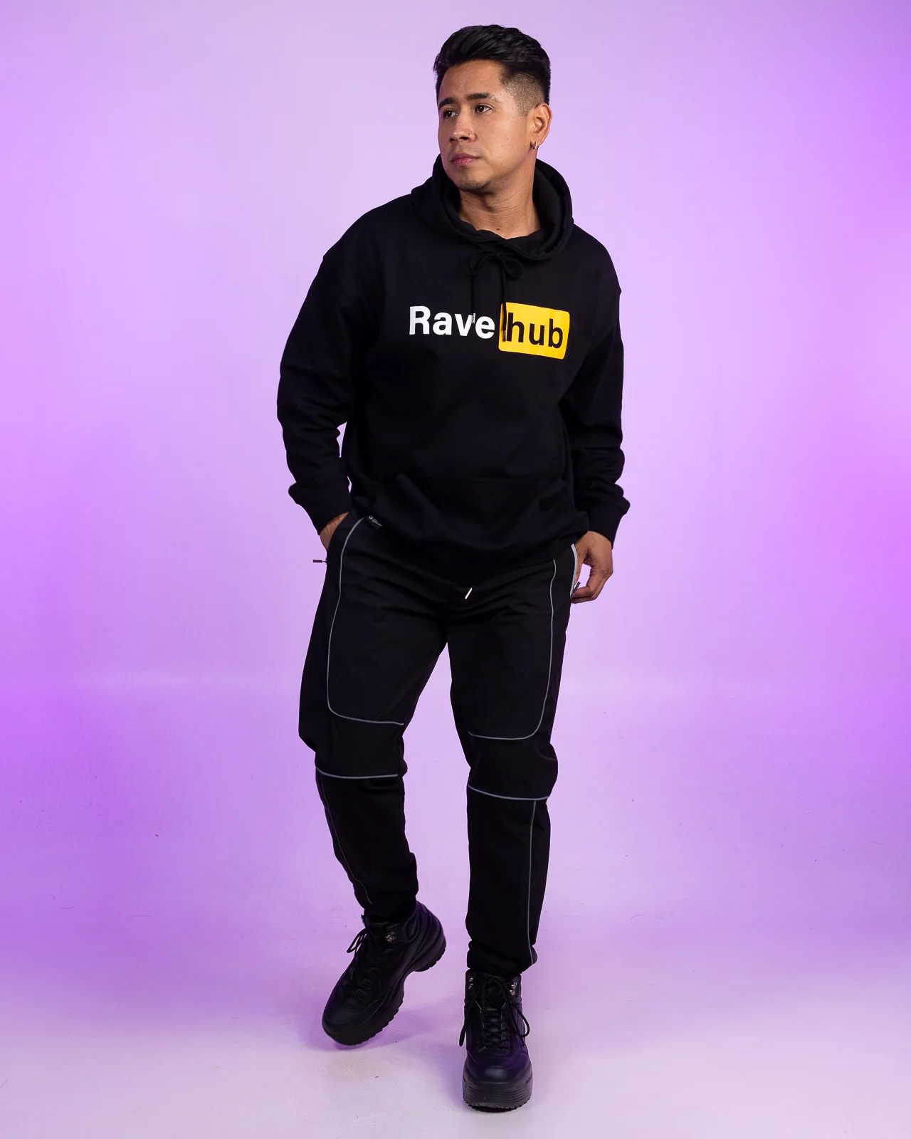 Rave Hub Hoodie - Image 7