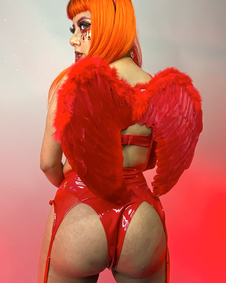 Red Feather Wings - Image 8