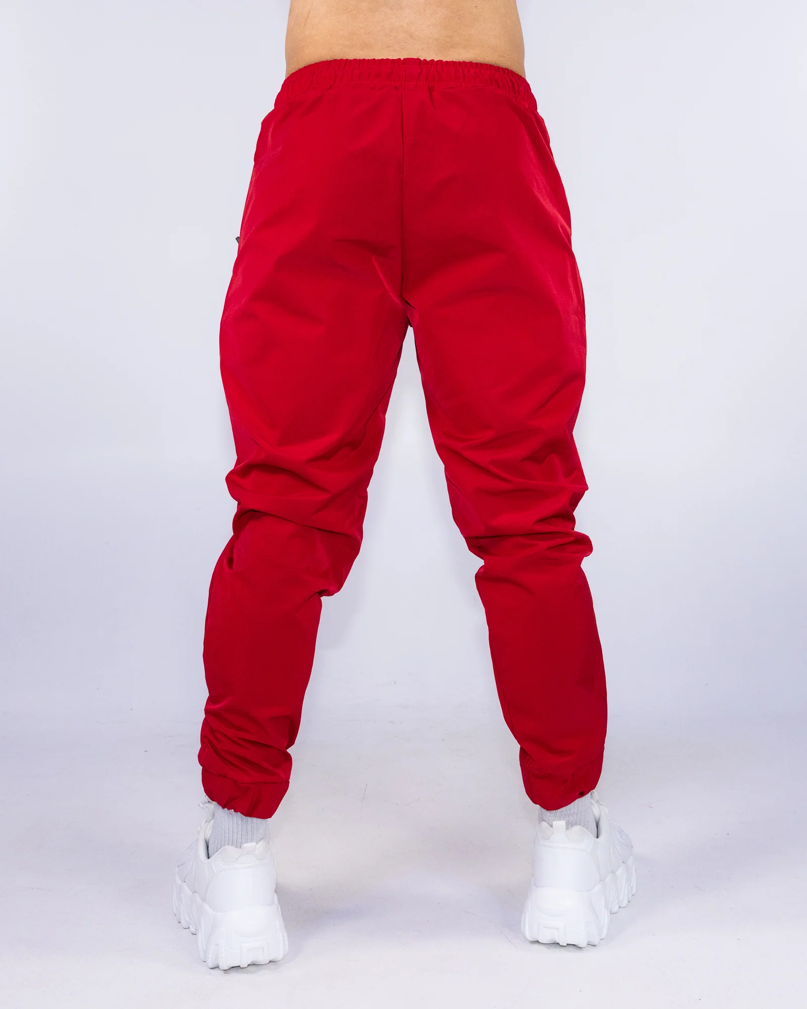 Red Reflective Unisex Joggers - Image 4