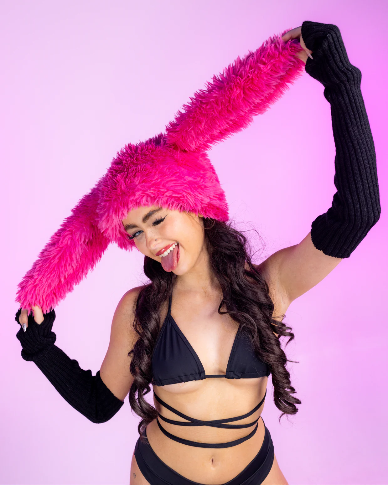 Silly Rabbit Plush Hat - Image 5