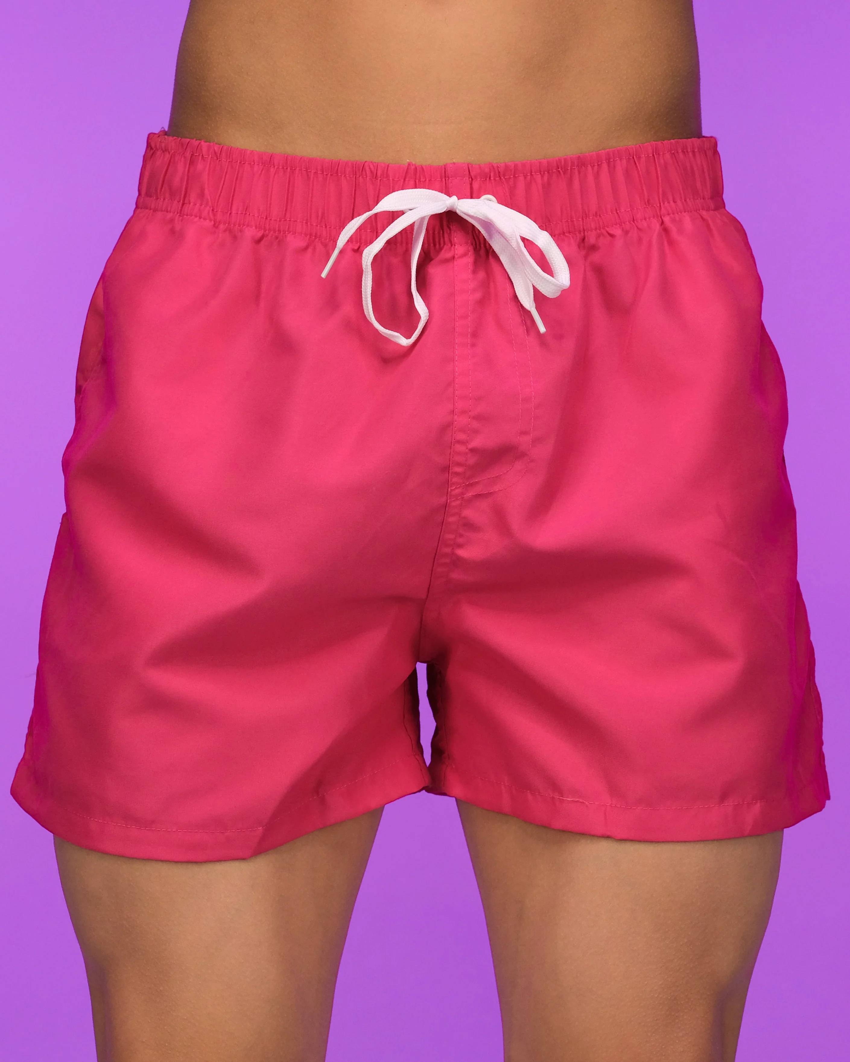 Solid Men's Drawstring Shorts - Image 6