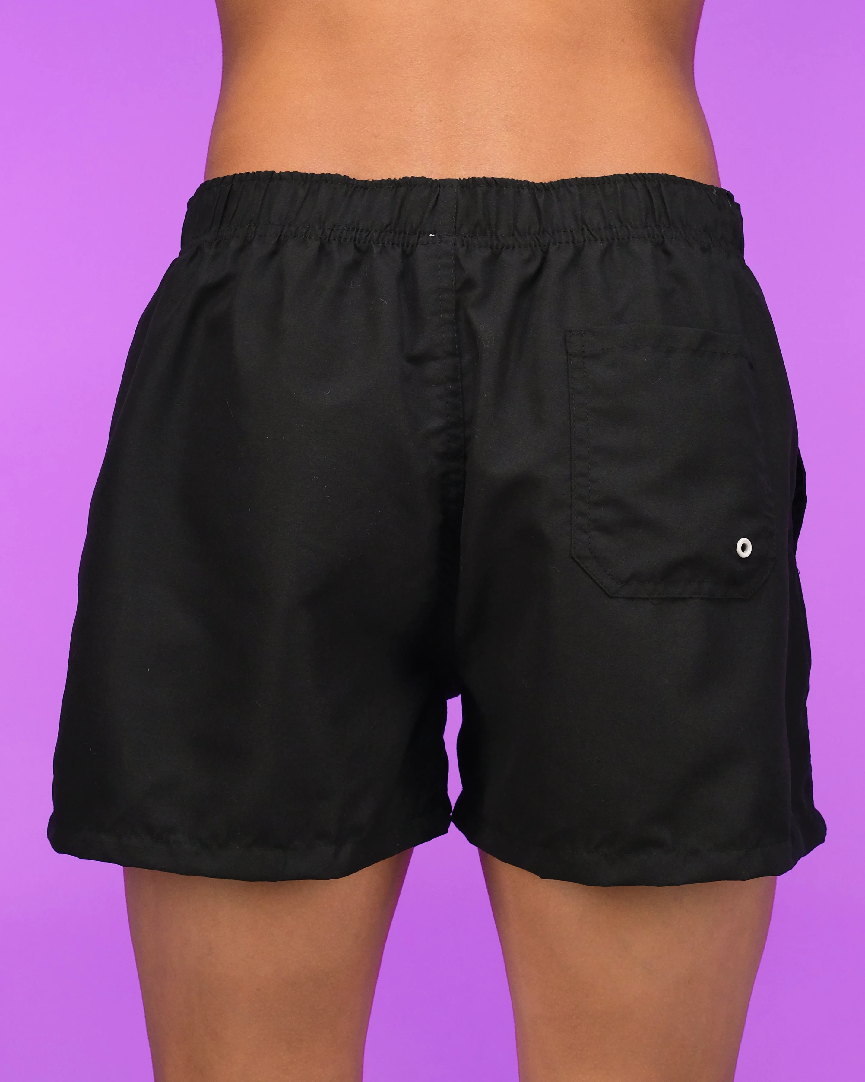 Solid Men's Drawstring Shorts - Image 8