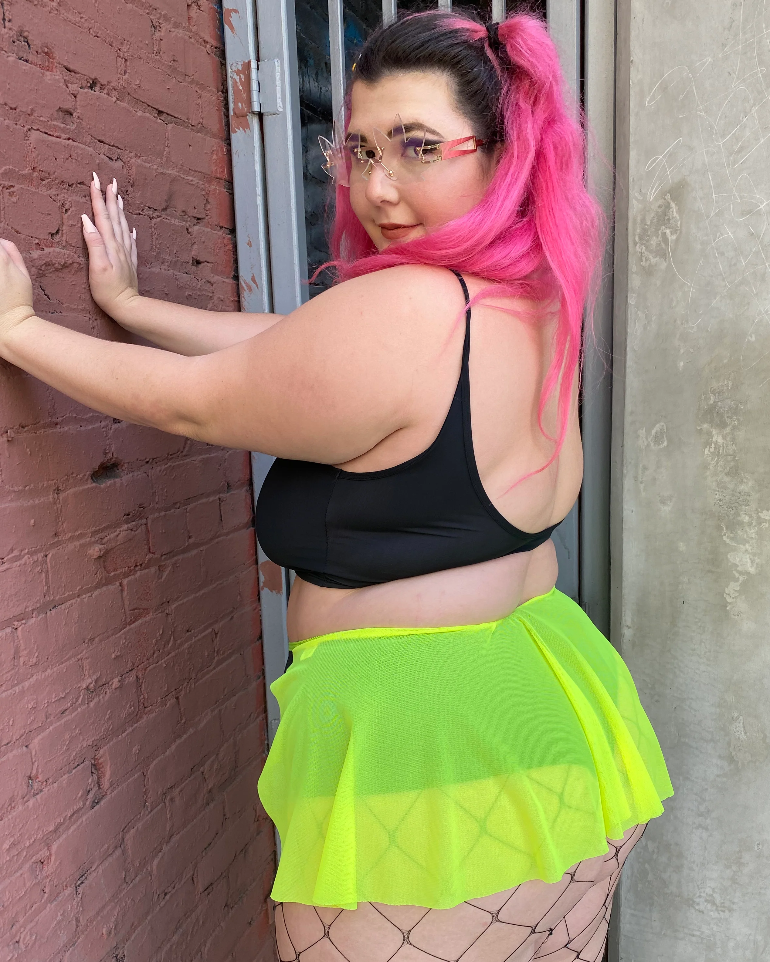 Spin Me Round Mesh Tie Skirt - Image 12