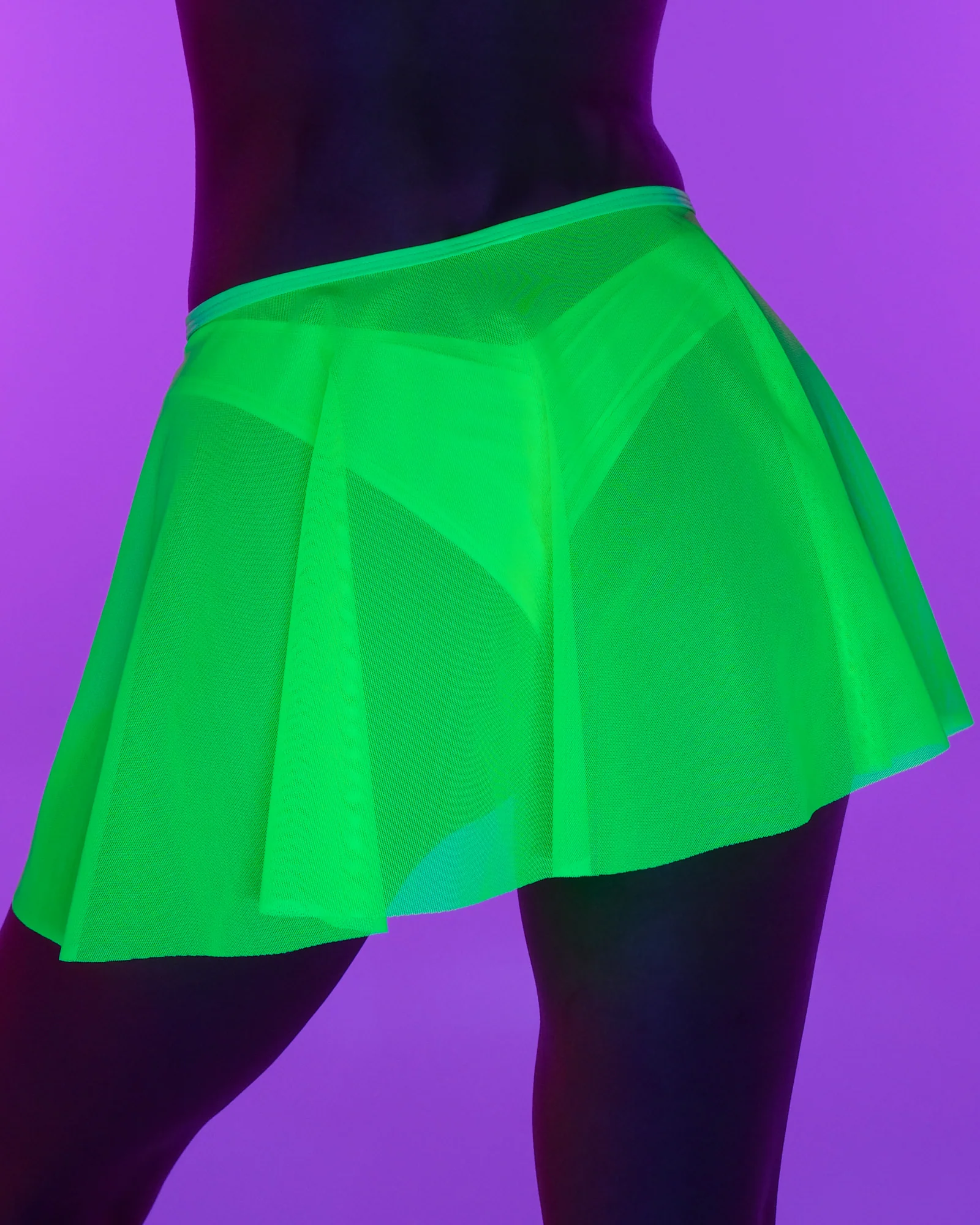 Spin Me Round Mesh Tie Skirt - Image 15