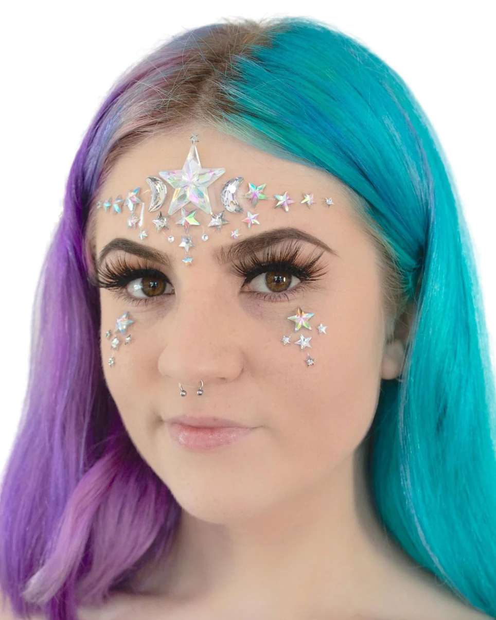 Stardust Princess Rave Face Jewel - Image 3