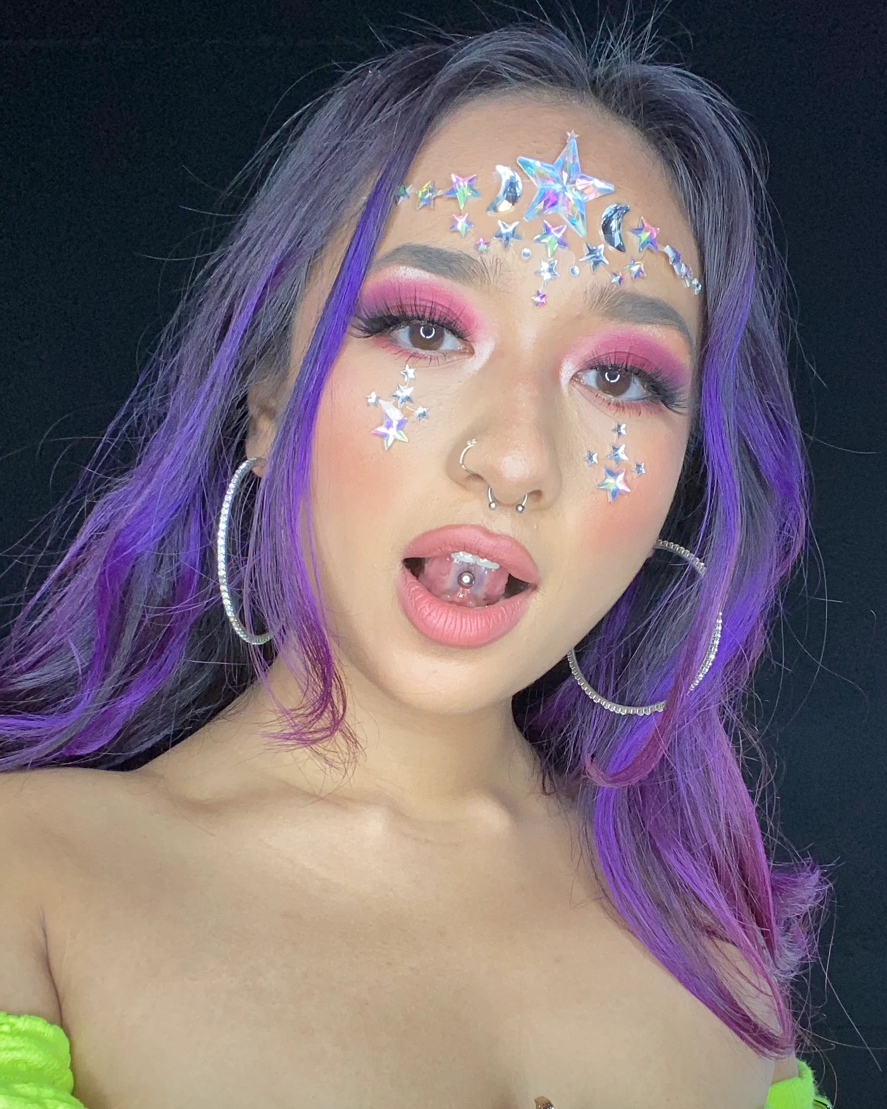 Stardust Princess Rave Face Jewel - Image 4